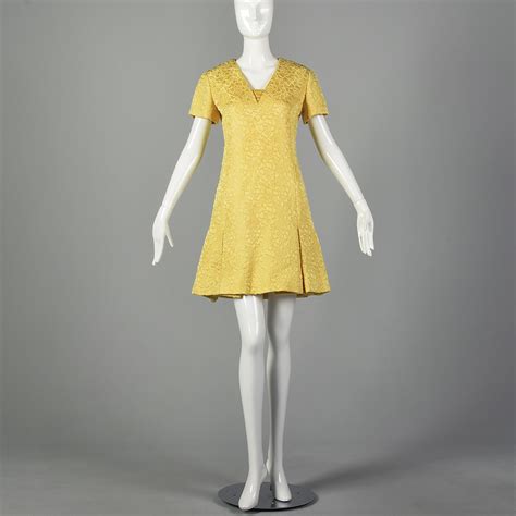 christian dior yellow dress